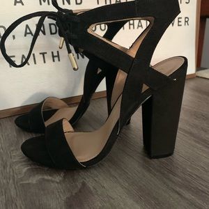 Black heels